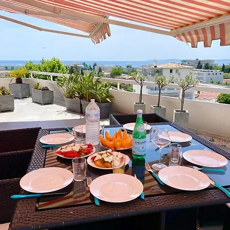 Duplex 103m2 - Terrasse 90m2 Vue Mer - Parking 아파트 *